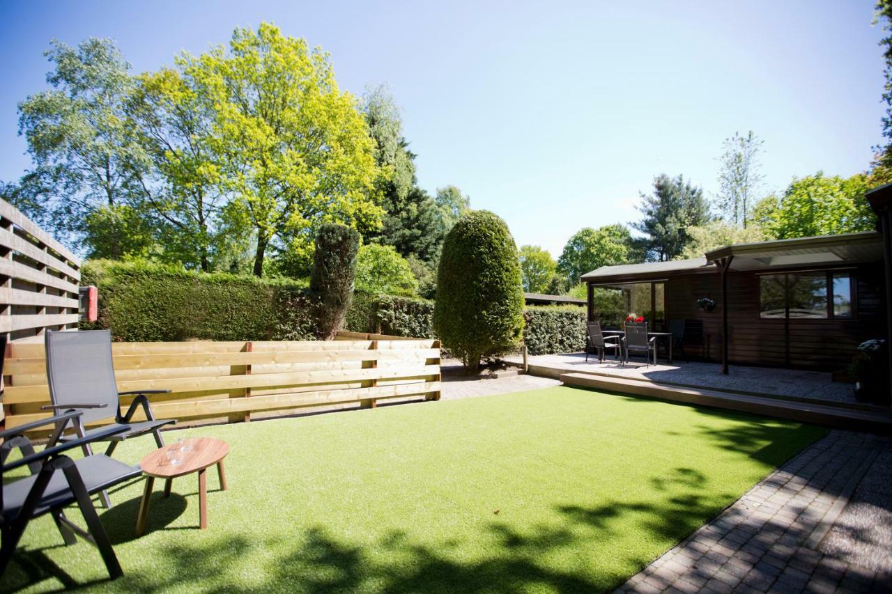 Relaxed Verblijf In Chalet Op De Veluwe Villa พุทเทิน ภายนอก รูปภาพ