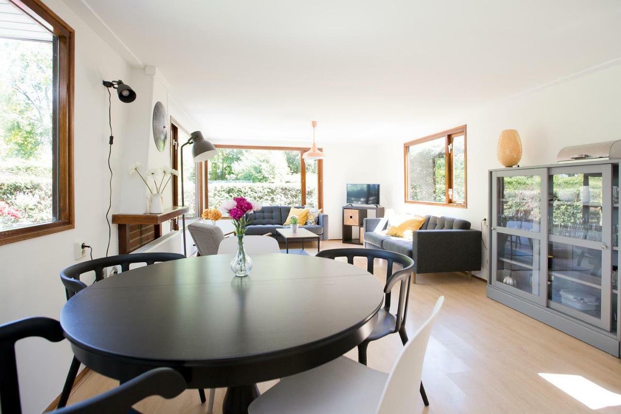Relaxed Verblijf In Chalet Op De Veluwe Villa พุทเทิน ภายนอก รูปภาพ